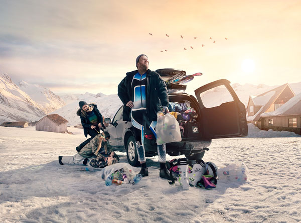 Photograph Jens Edgar Haugen Recycle King on One Eyeland